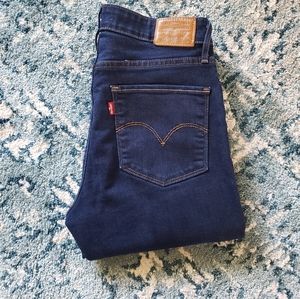 LEVIS 721 Highrise Skinny - Darkwash